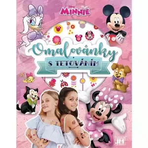 JIRI MODELS Omalovánky + tetování Disney Minnie Mouse