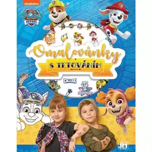 JIRI MODELS Omalovánky + tetování Tlapková Patrola (Paw Patrol)