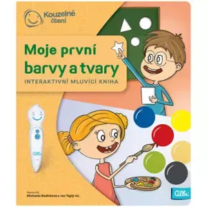 ALBI Kouzelné čtení Kniha interaktivní Moje první barvy a tvary