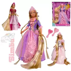 SIMBA Panenka princezna Steffi Rapunzel 30cm set s doplňky 3 druhy