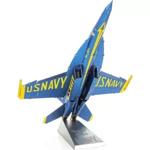 METAL EARTH 3D puzzle F,A-18 Super Hornet - Blue Angels (ICONX)