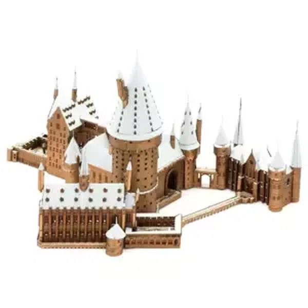 METAL EARTH 3D puzzle Harry Potter: Zasněžený Bradavický hrad (ICONX)