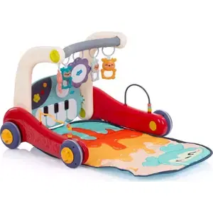 CHIPOLINO Baby Fitness Multicolor - Hrací podložka a chodítko 3v1