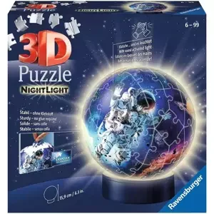 RAVENSBURGER 3D Svítící puzzleball Astronaut 72 dílků
