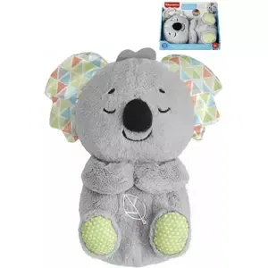 FISHER PRICE Baby Koala uklidňující usínáček na baterie pro miminko Světlo Zvuk