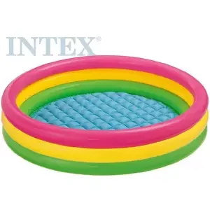 INTEX Bazén dětský Sunset Glow kruh 114x25cm nafukovací