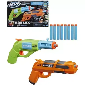 HASBRO NERF Roblox Jailbreak Armory set 2 blastery + 10 soft šipek Elite