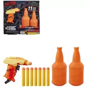 HASBRO NERF Alpha Strike Stinger set blaster s 8 šipkami a 2 cíli k sestřelení