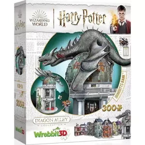 WREBBIT 3D puzzle Harry Potter: Gringottova banka 300 dílků