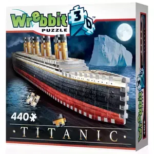 WREBBIT 3D puzzle Titanic 440 dílků