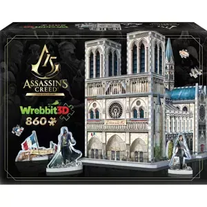 WREBBIT 3D puzzle Assassin's Creed Unity: Notre-Dame 860 dílků