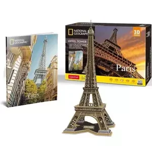 3D puzzle National Geographic: Eiffelova věž 80 dílků