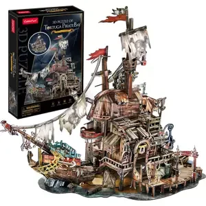 3D puzzle Pirátský přístav Tortuga 218 dílků