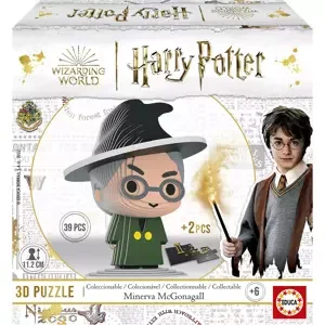 EDUCA 3D puzzle Harry Potter: Minerva McGonagallová 39 dílků