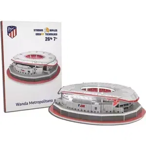 3D puzzle Stadion Wanda Metropolitano - FC Atletico Madrid MINI 26 dílků