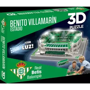 Svítící 3D puzzle Stadion Benito Villamarín - FC Real Betis