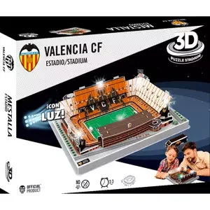Svítící 3D puzzle Stadion Mestalla - FC Valencia