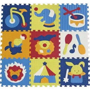 BABY GREAT Pěnové puzzle Cirkus SX (30x30)