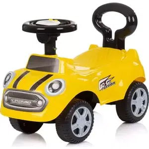 CHIPOLINO Odrážedlo Auto s melodiemi GO-GO Yellow