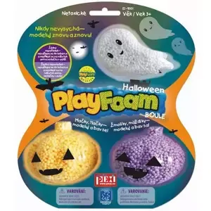 PlayFoam pěnová kuličková modelína Halloween boule blister