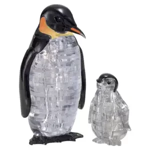 3D Crystal puzzle Tučňáci 43 dílků