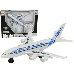 mamido  Osobní letadlo s efekty a modrými prvky bílé