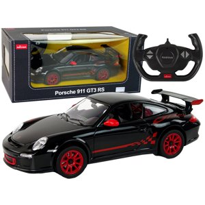 mamido  Autíčko na dálkové ovládání R/C Porsche 911 GT3 RS 1:14 černé