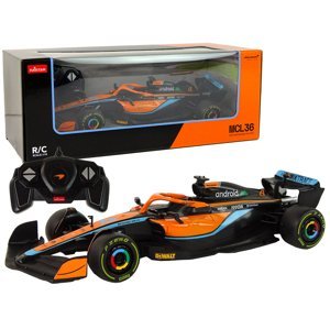 mamido  Závodní auto na dálkové ovládání R/C McLaren F1 1:18 oranžové