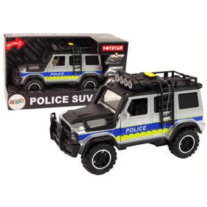 mamido  Terénní autíčko Policie s třecím pohonem 1:14 černé