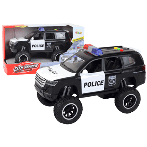 mamido  Terénní policejní autíčko Raptor s efekty 1:14 černé