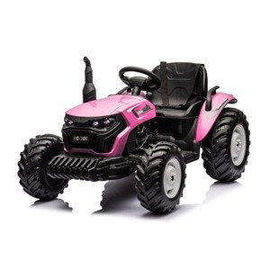 mamido  Elektrický traktor HC-306 24V růžový