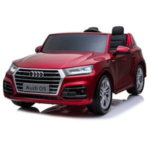 mamido  Dětské elektrické autíčko Audi Q5 4x4 LCD lakované červené