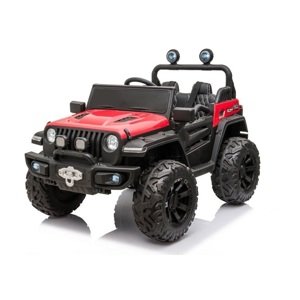 mamido  Dětské elektrické auto Jeep Off Road 4x4 červené