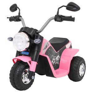 mamido  Dětská elektrická motorka MiniBike růžová
