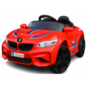 mamido  Elektrické autíčko Cabrio B6 v červeném provedení pro dětskou zábavu