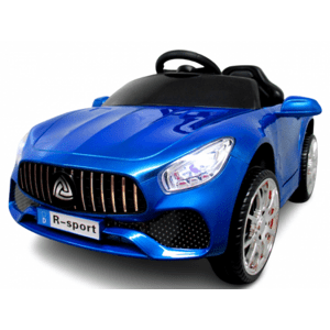 mamido  Elektrické autíčko Cabrio B3 v lesklé modré barvě
