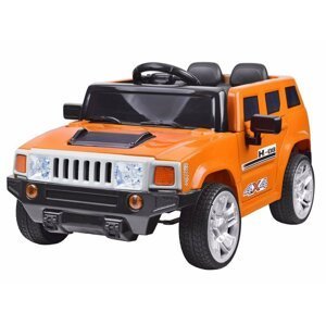 mamido  HUMMER Dětské elektrické autíčko 2,4 GHz oranžové