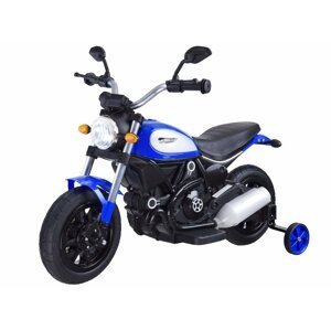 mamido  Dětská elektrická motorka Street Bob modrá