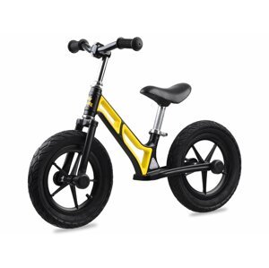 mamido  Dětské odrážedlo Tiny Bike nafukovací kola 12" žluté