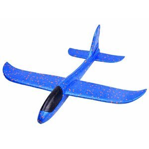 mamido  Polystyrénové házecí letadlo 47 cm modré