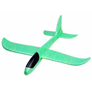 mamido  Polystyrénové házecí letadlo 47 cm zelené