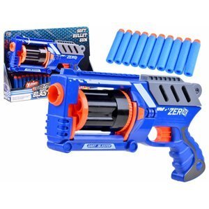 mamido  Dětská pistole Blaster s pěnovými náboji 10ks