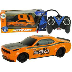 mamido  Sportovní auto S90 na dálkové ovládání R/C 1:24 oranžové