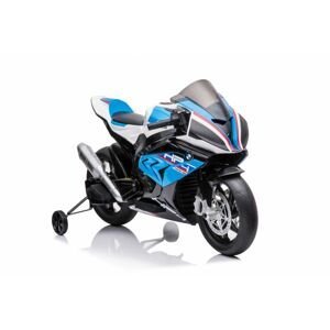 mamido  Dětská elektrická motorka BMW HP4 Race JT5001 modrá