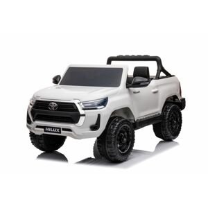 mamido  Elektrické autíčko Toyota Hilux 4x4 bílé