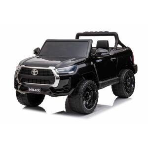 mamido  Elektrické autíčko Toyota Hilux 4x4 černé