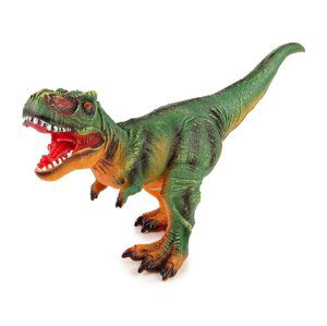 mamido  Velký dinosaurus Tyrannosaurus Rex figurka zeleno oranžová se zvukem