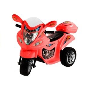mamido  Dětská elektrická motorka BJX-88 červená