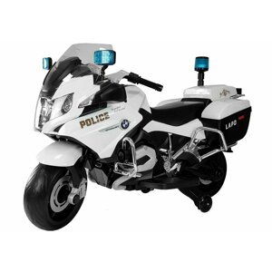 mamido  Elektrická motorka BMW R1200 Policie bílá