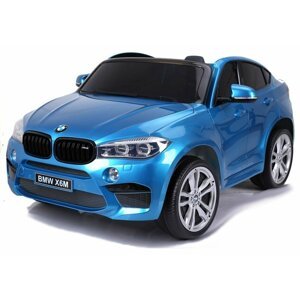 mamido  Elektrické autíčko BMW X6 M dvoumístné XXL lakované modré